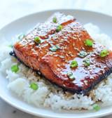 Sesame Ginger Salmon - A super easy salmon dish bursting with so much flavor, and it's hearty-healthy too!